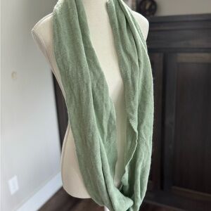 Light Green Infinity Scarf